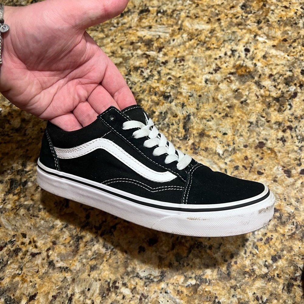 Vans Black and White Women's Sneakers